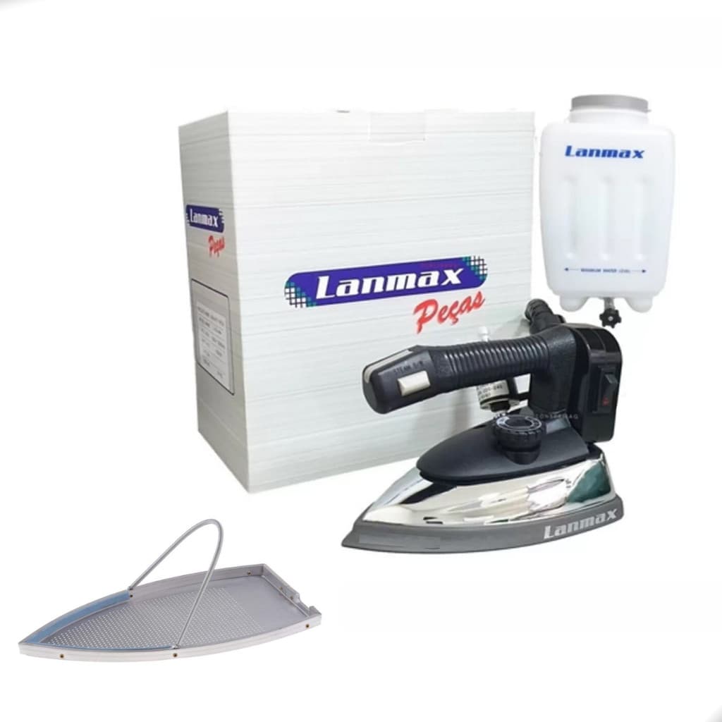 Ferro Lanmax Industrial Passar A Vapor 94A C/ Sapata Teflon
