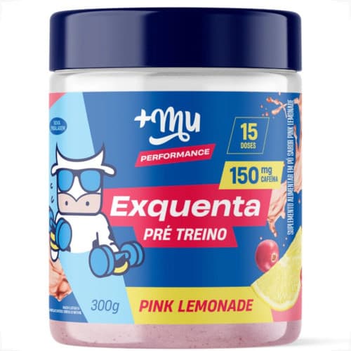 Exquenta Pré-treino +mu 300g Performance Sabor E Energia