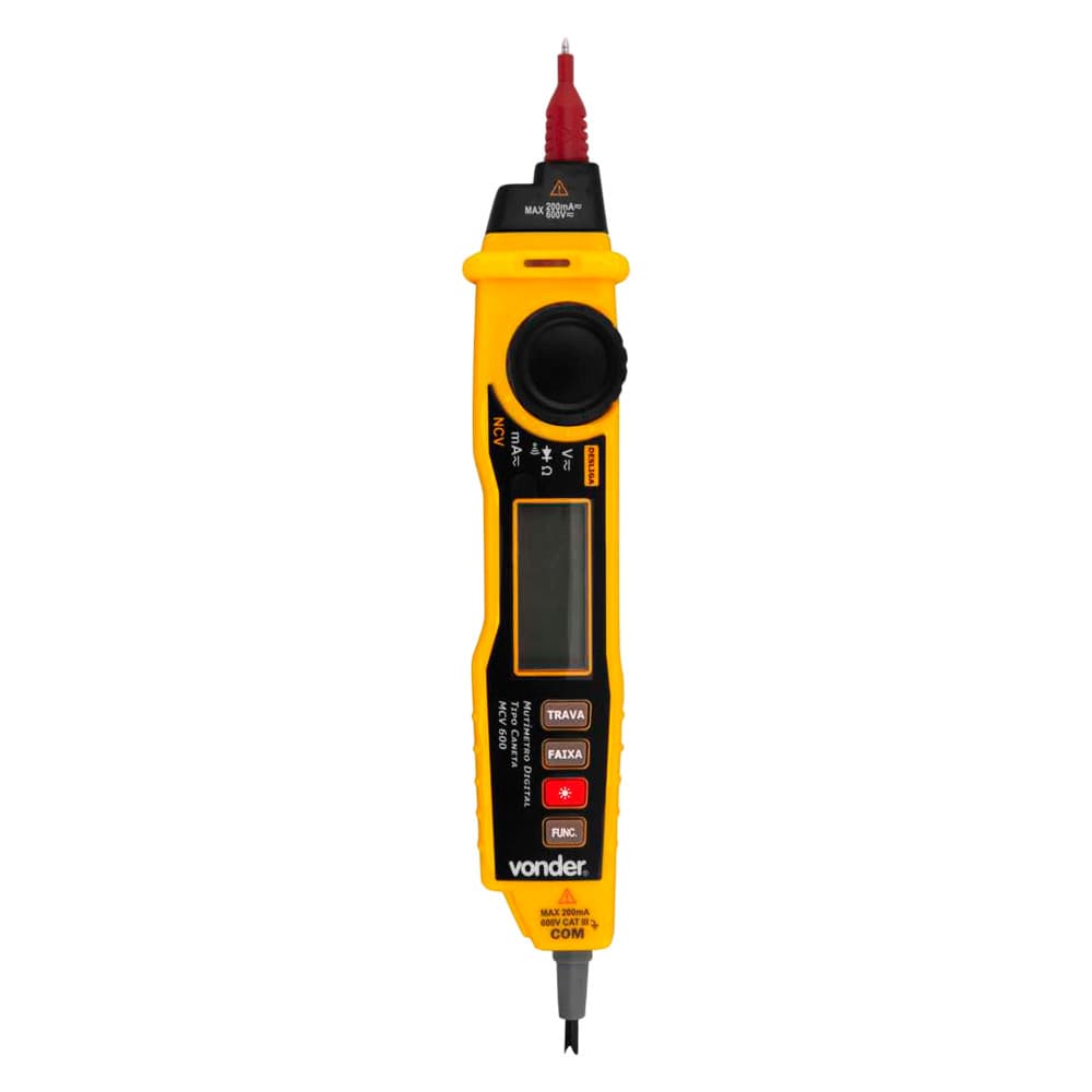 Multimetro Digital Caneta Mcv 600 - VONDER