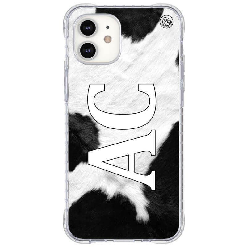 Capinha de Celular Animal Print Vaca Vaquinha White - Diversos Celulares