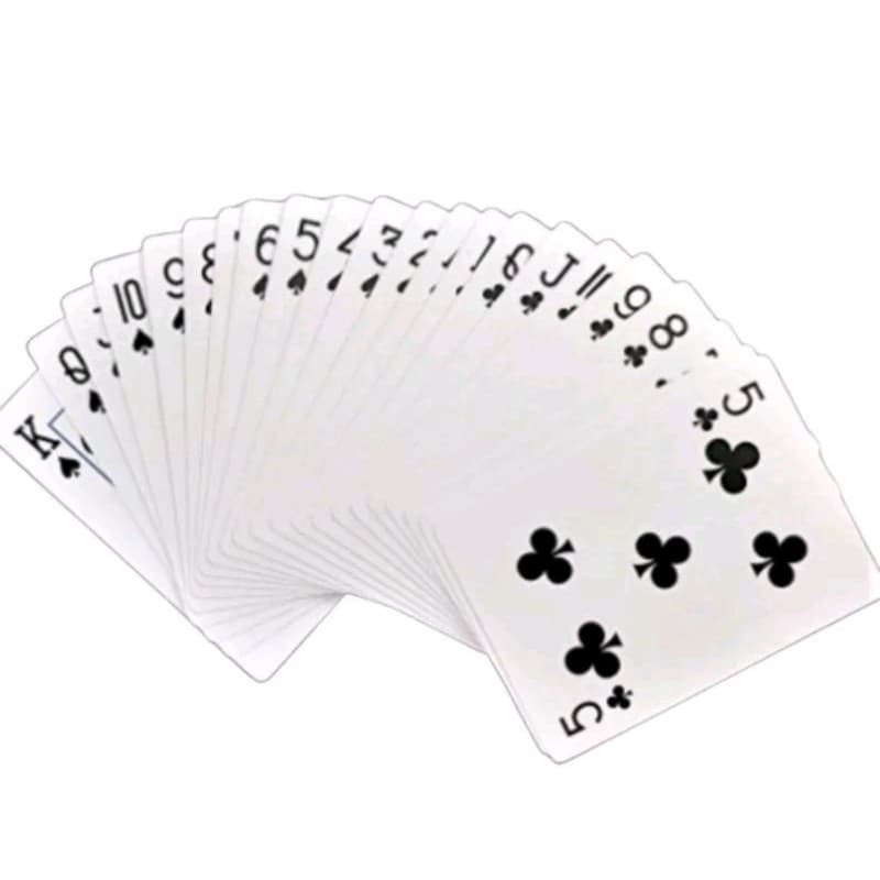 1 UNIDADE BARALHO TOTAL 54 CARTAS DE PAPEL PARA JOGAR COM FAMILIA , AMIGOS DIVERSÃO