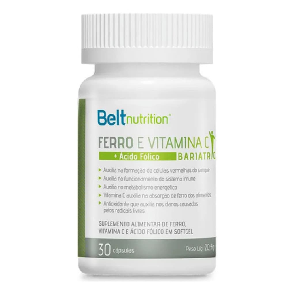 Belt Ferro Bariatric - Vitamina C + Ácido Fólico