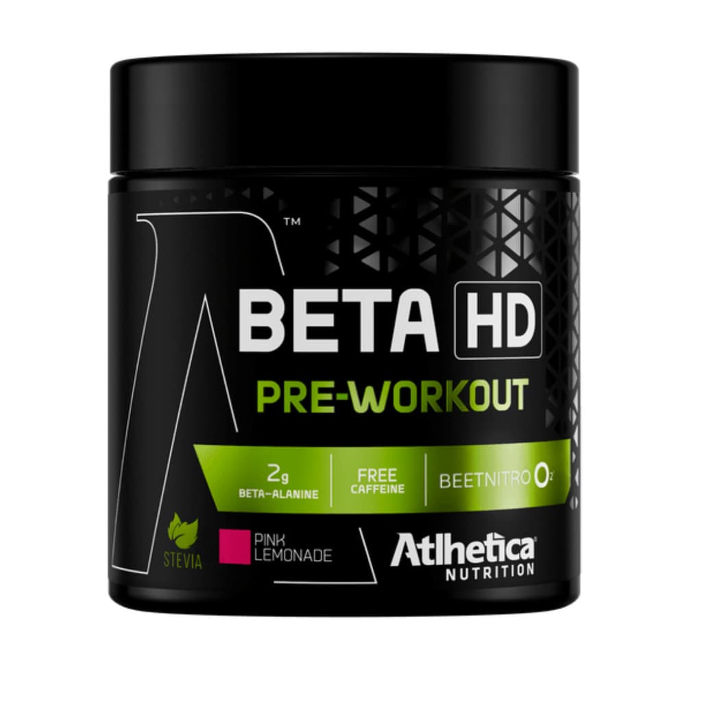 Beta Hd Pre Workout(Pré treino) + Beta Alanina Sem Cafeína Sabores 240 g	
