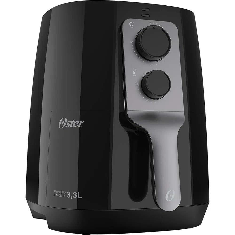 Fritadeira Sem Óleo Air Fryer 3,3l Oster Black Ofrt590 Preto 127V
