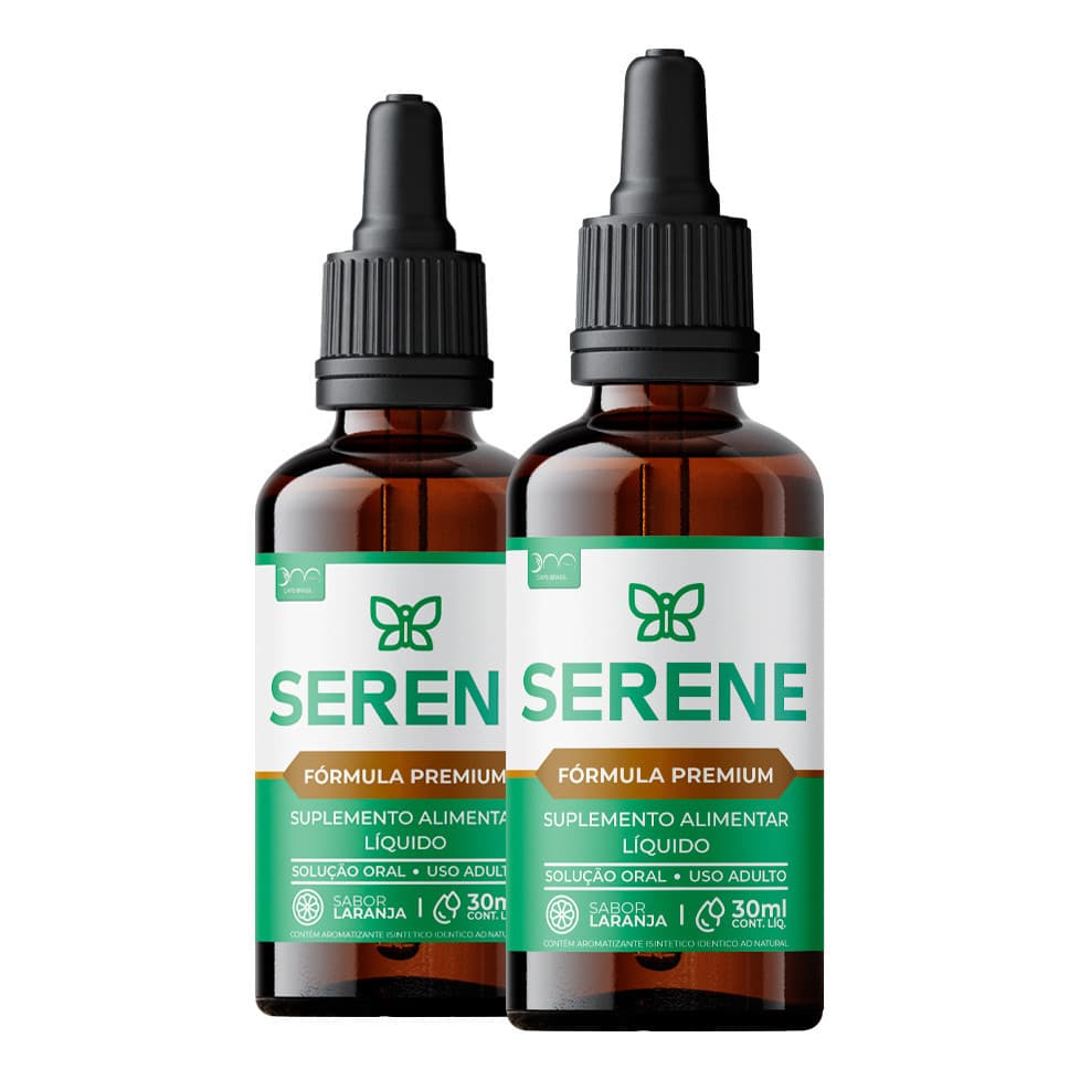2 Frascos Serene Cúrcuma Msn Vitamina K2 Vitamina D3 Zinco