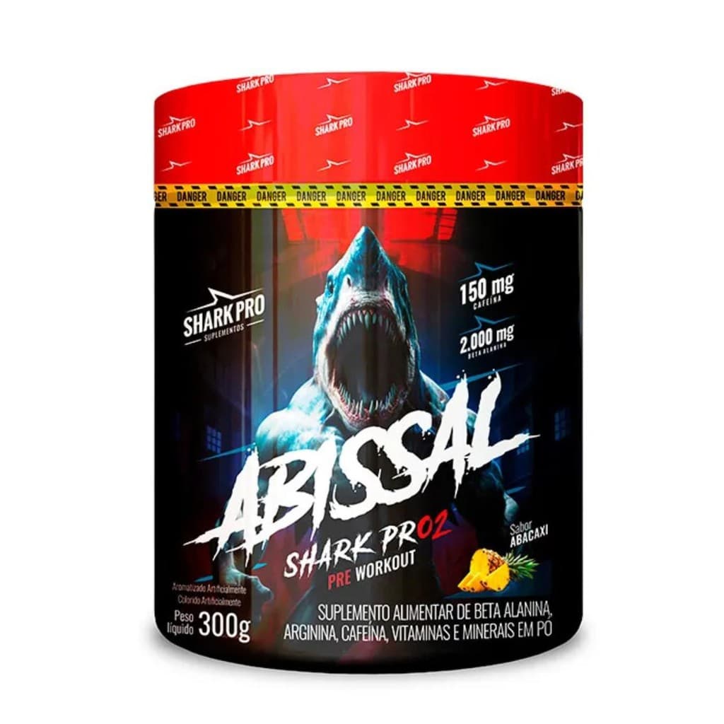 Abissal Pré-Treino – Shark Pro | Energia Extrema