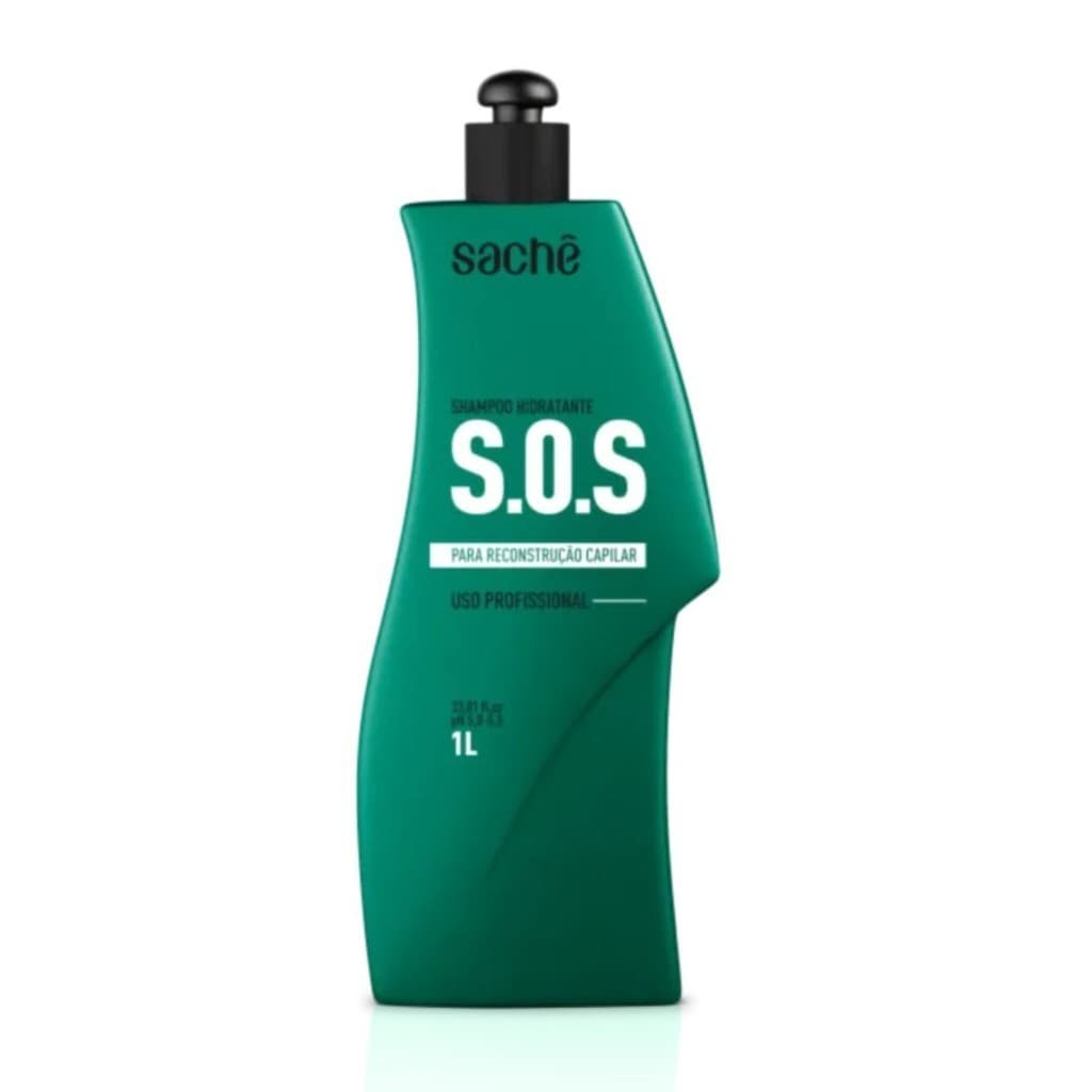 Shampoo Hidratante S.O.S Sachê 1000ml S.O.S Reconstrução Capilar