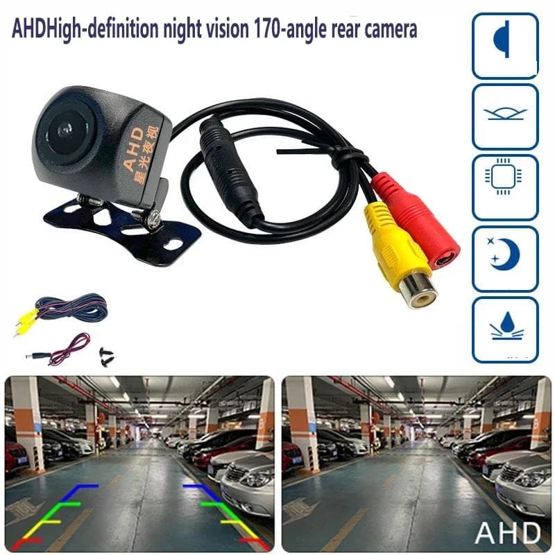 Câmera De Visão Traseira Do Carro AHD Noturna Backup Estacionamento Reversa Universal À Prova Dwaterproof Água HD Imagem