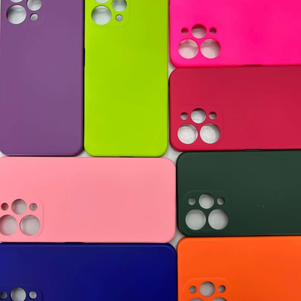 Capa Capinha de Celular - Redmi 12  - Xiaomi Silicone Aveludado Capinha Case