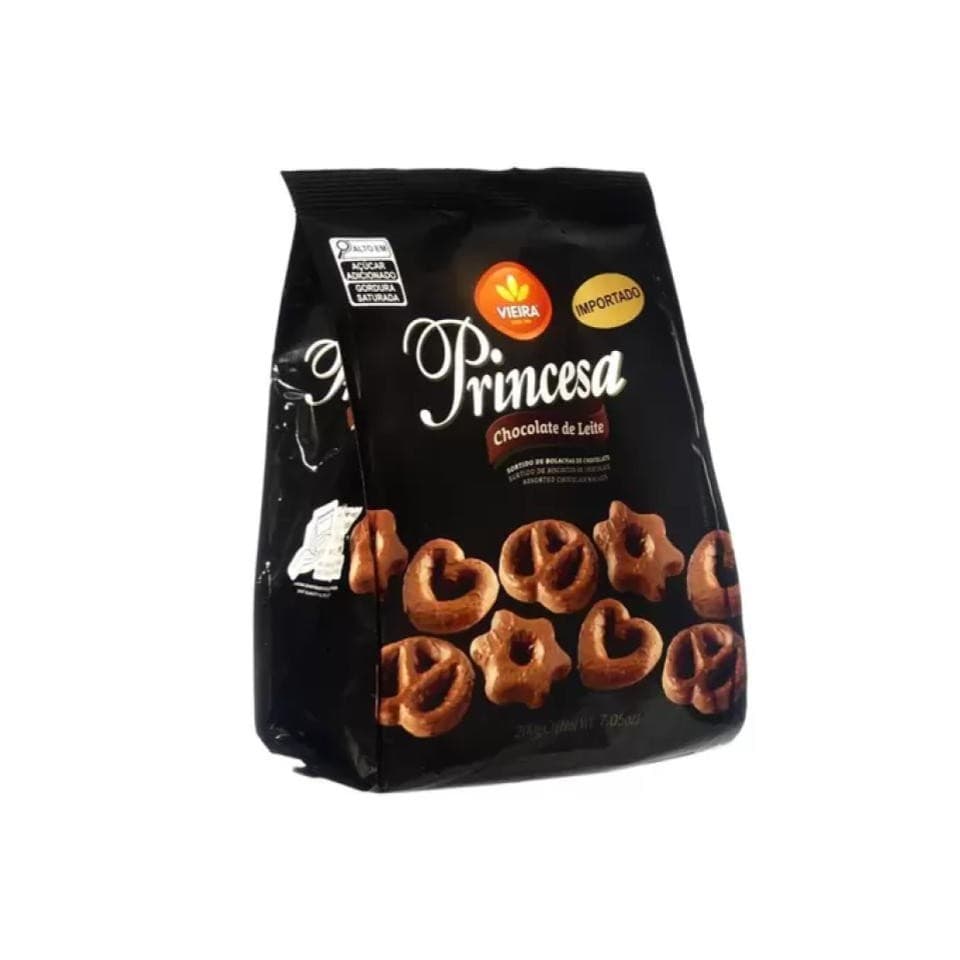 Biscoito Chocolate Princesa Importado 200g