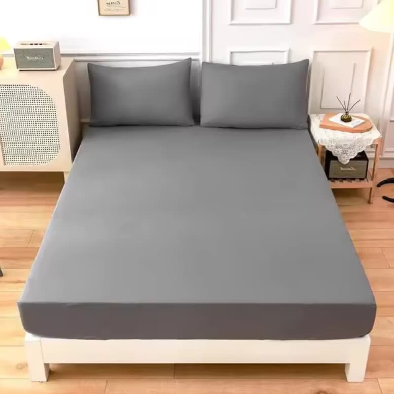 Jogo Lençol Micropercal - 400 Fios Liso - Hypercal Premium - Solteiro Casal Queen e King - 2 e 3 Peças Size Cama Kit