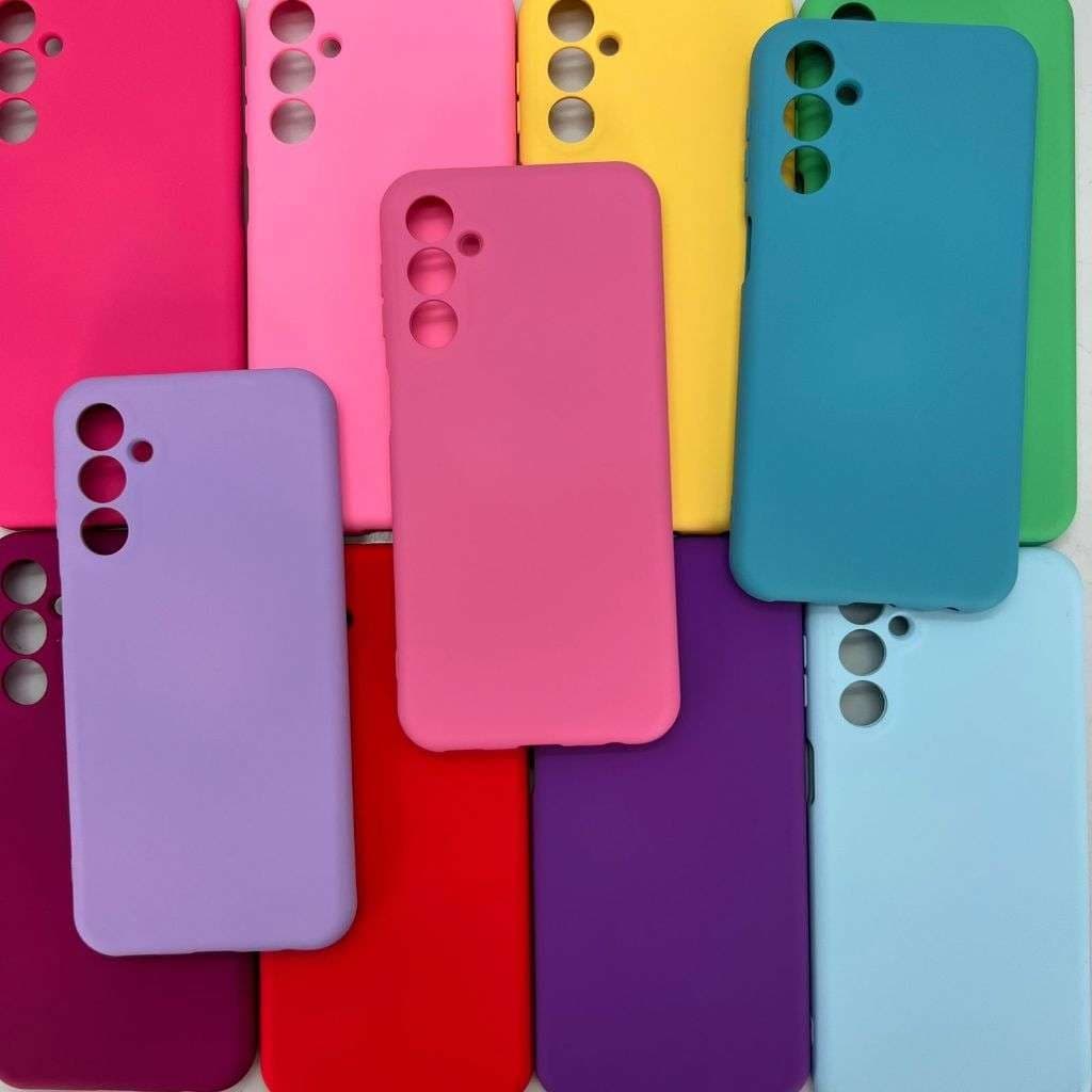 Capa Capinha de Celular - M34 - Samsung Silicone Aveludado Capinha Case