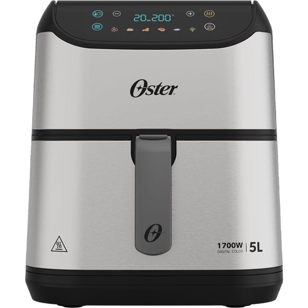 Fritadeira Oster Digital Inox 5L Com Painel Touch 220V