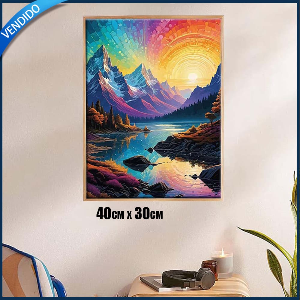 5D quadrado diamante arte pintura 40x30cm Rizhao Jinshan casa decoração de parede