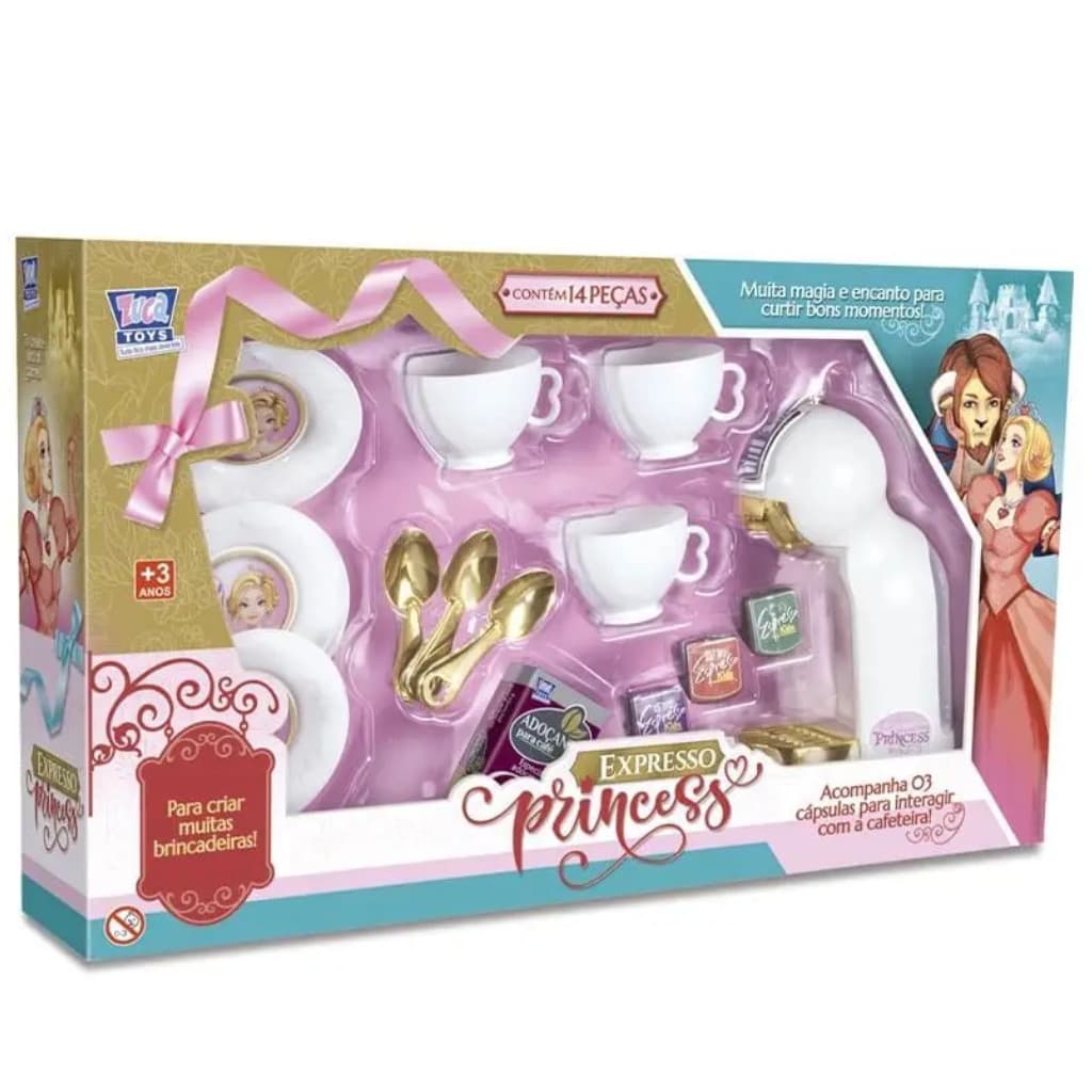 Brinquedo Cafeteira Expresso da Princesa