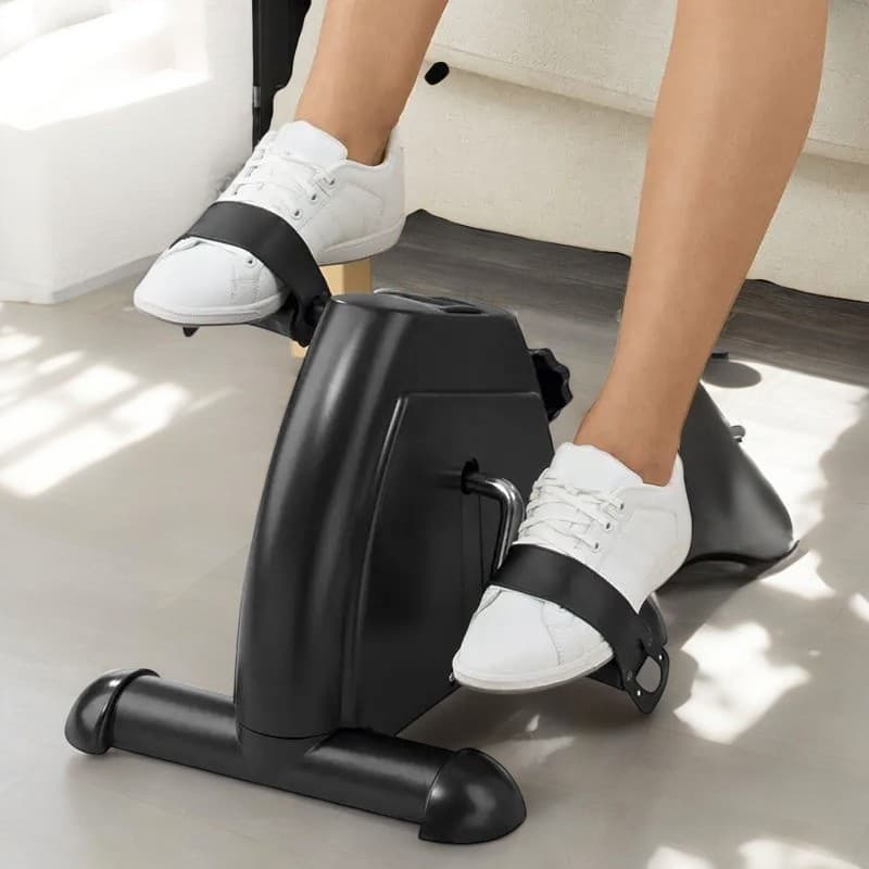 Mini Bike Bicicleta Ergométrica Portátil Monitor Lcd Pernas E Braços Fisioterapia