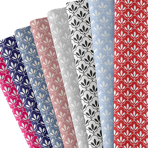 Tecido Tricoline Estampado 0,50x1,50 Mini Floral Lírio Real Costura Artesanato Patchwork Pano DIY