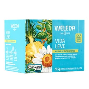 Cha Vida Leve Organico 15 Saches X 1,5G - Weleda