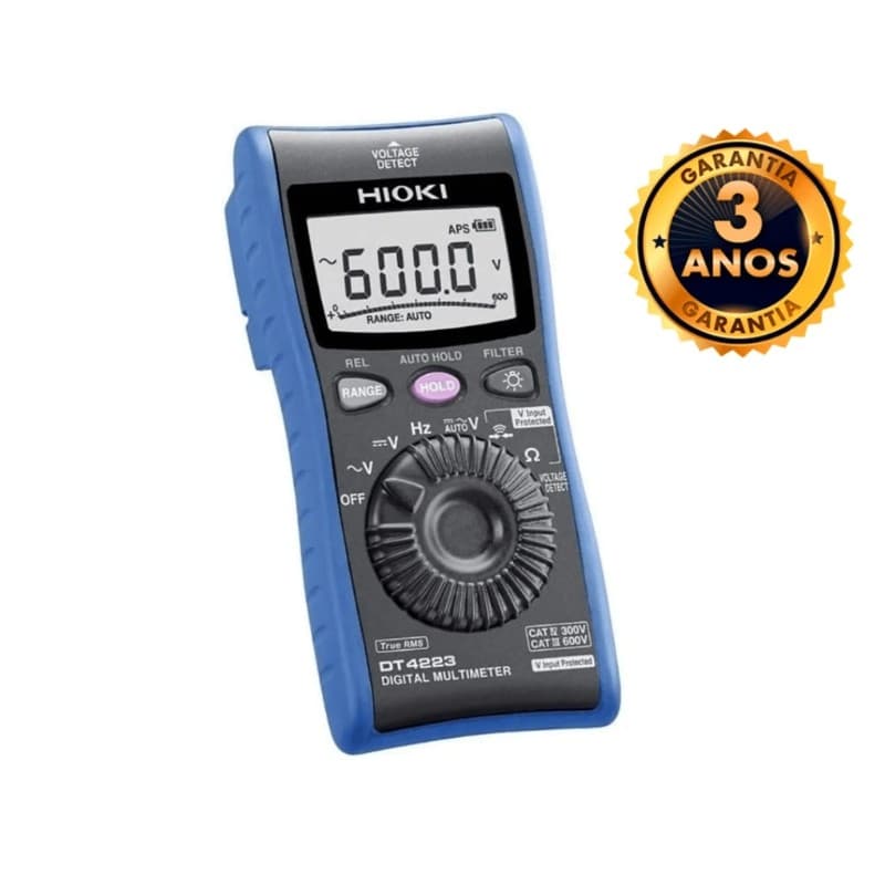 Multímetro Digital de Bolso True-RMS DT4223 Hioki