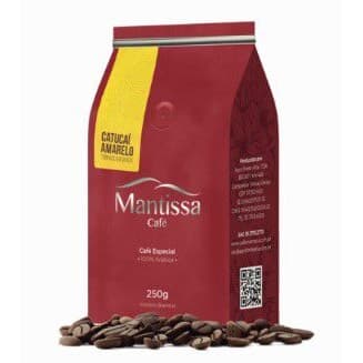 Café em Grãos Mantissa Catucaí Amarelo  250g Torra média BSCA 80/84 Pontos