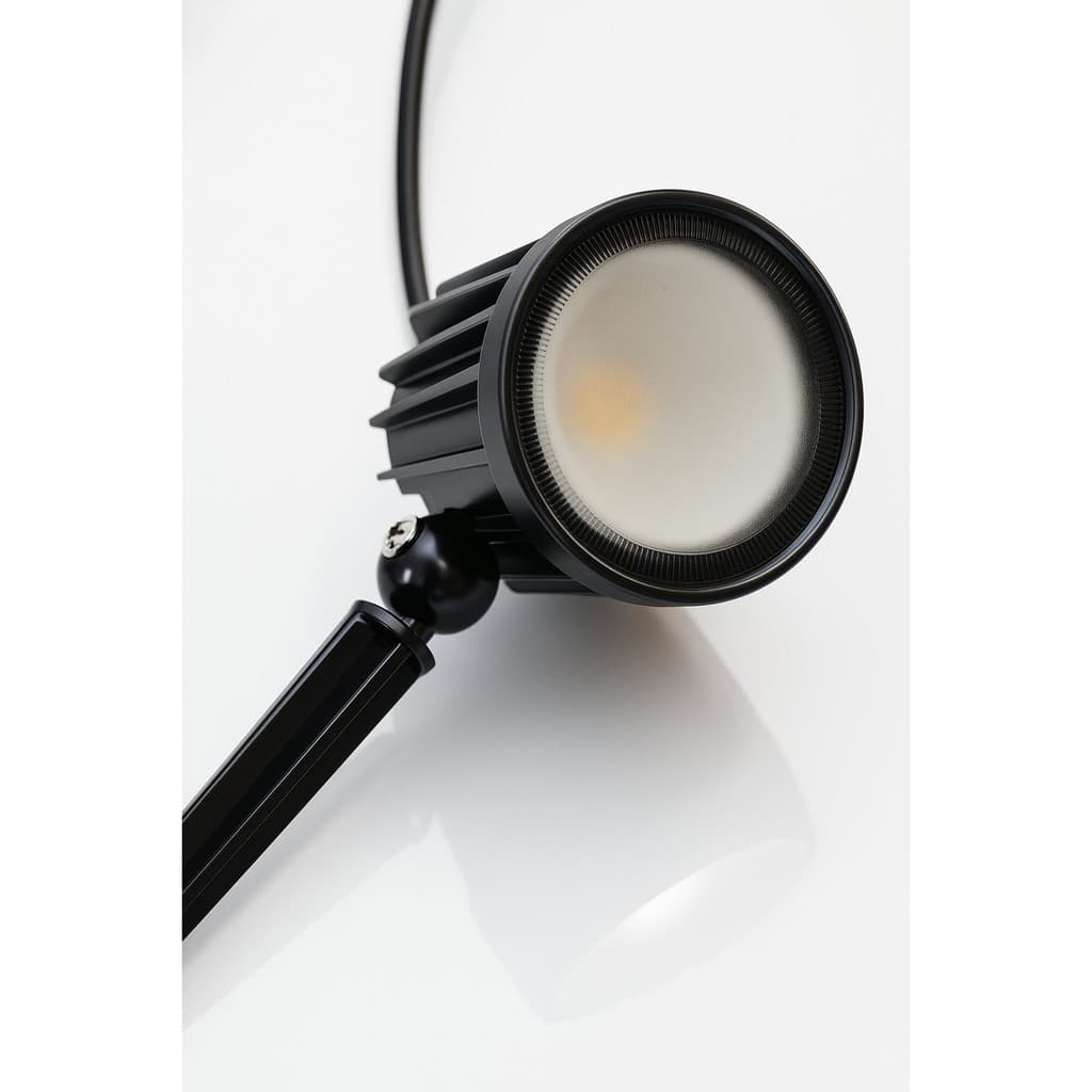 Kit Luz Led Luminárias Espeto de Jardim Led 7w Branco Quente Luz de LED Jardim Refletor para Plantas a prova d'agua