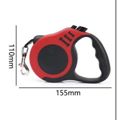 Guias Retráteis Pet Cachorro Gato Resistente Com Trava 3M/5M Para Passeio P.QIU