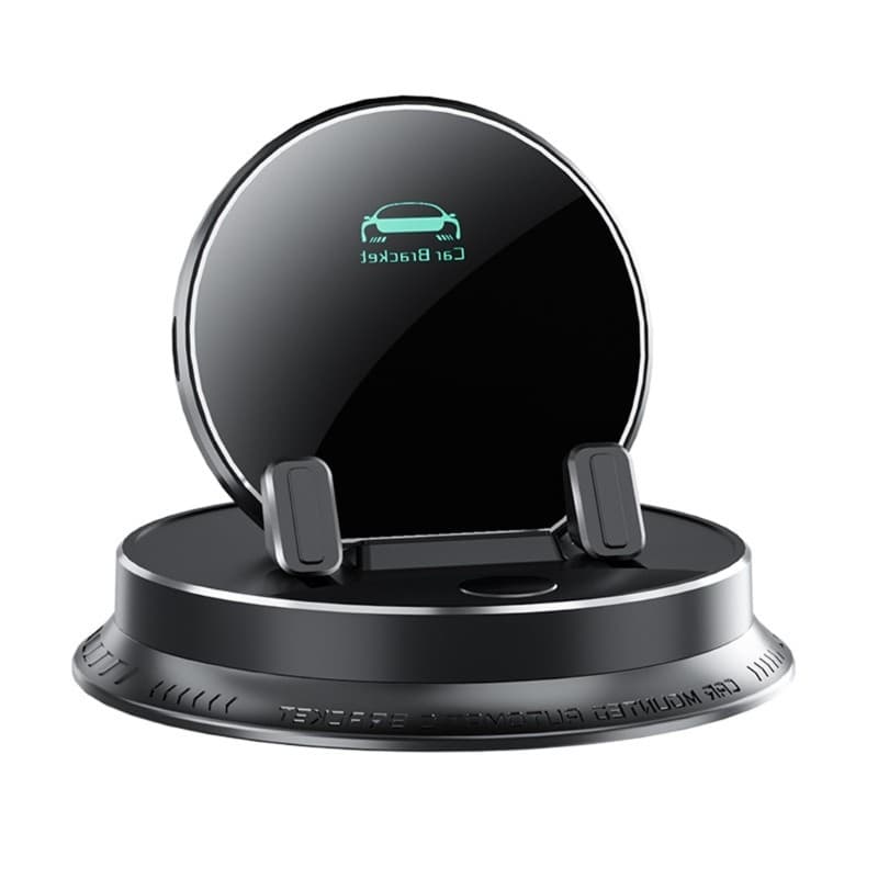 Suporte Antiderrapante Para Telefone Painel YYS Base De Travamento Automático Ajustável Carro 360