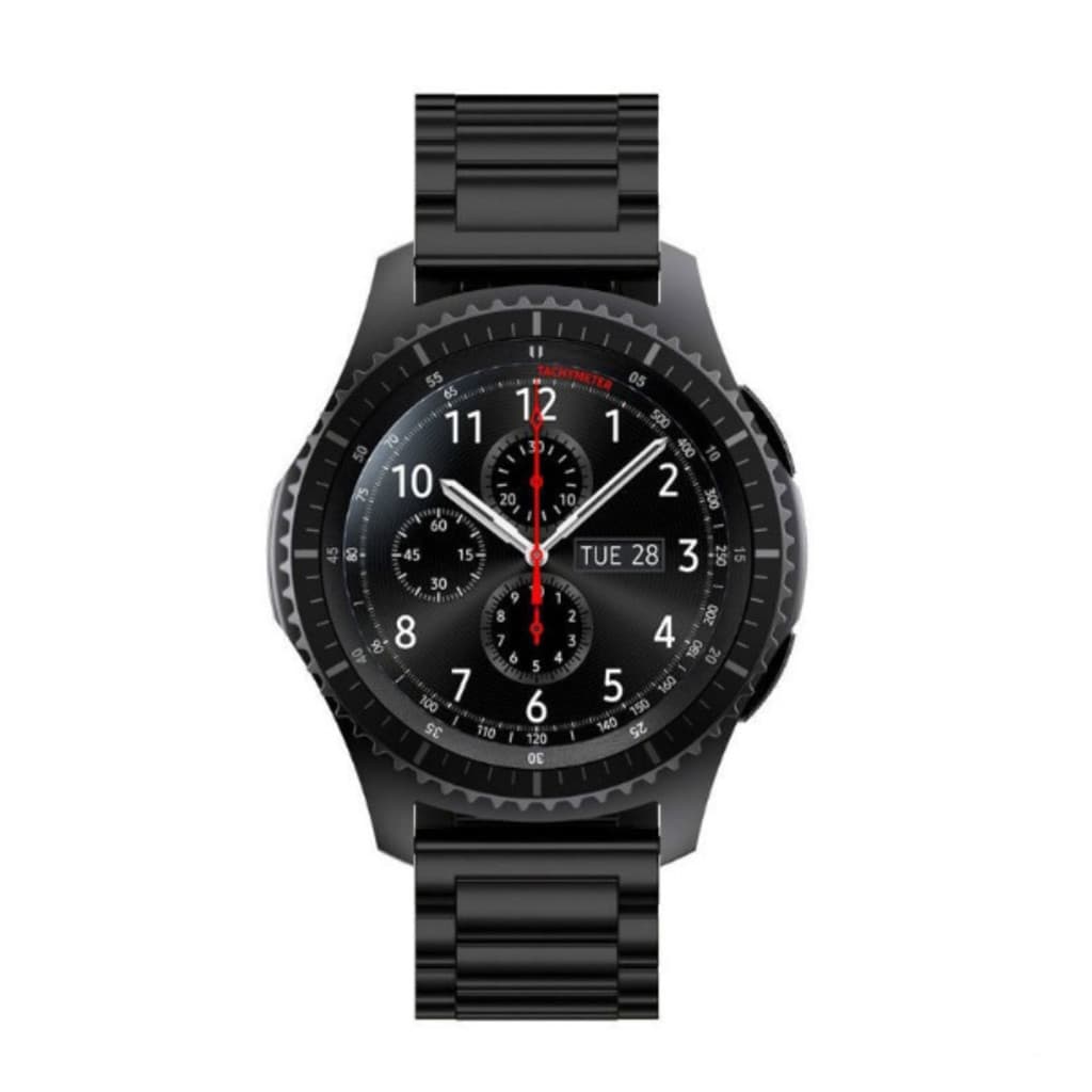 Pulseira Para Smartwatch Active2 Watch3 Gts Gtr42/47 Gtr3/pro -Aço 3 Elos Inoxidável Gomada 22/20mm