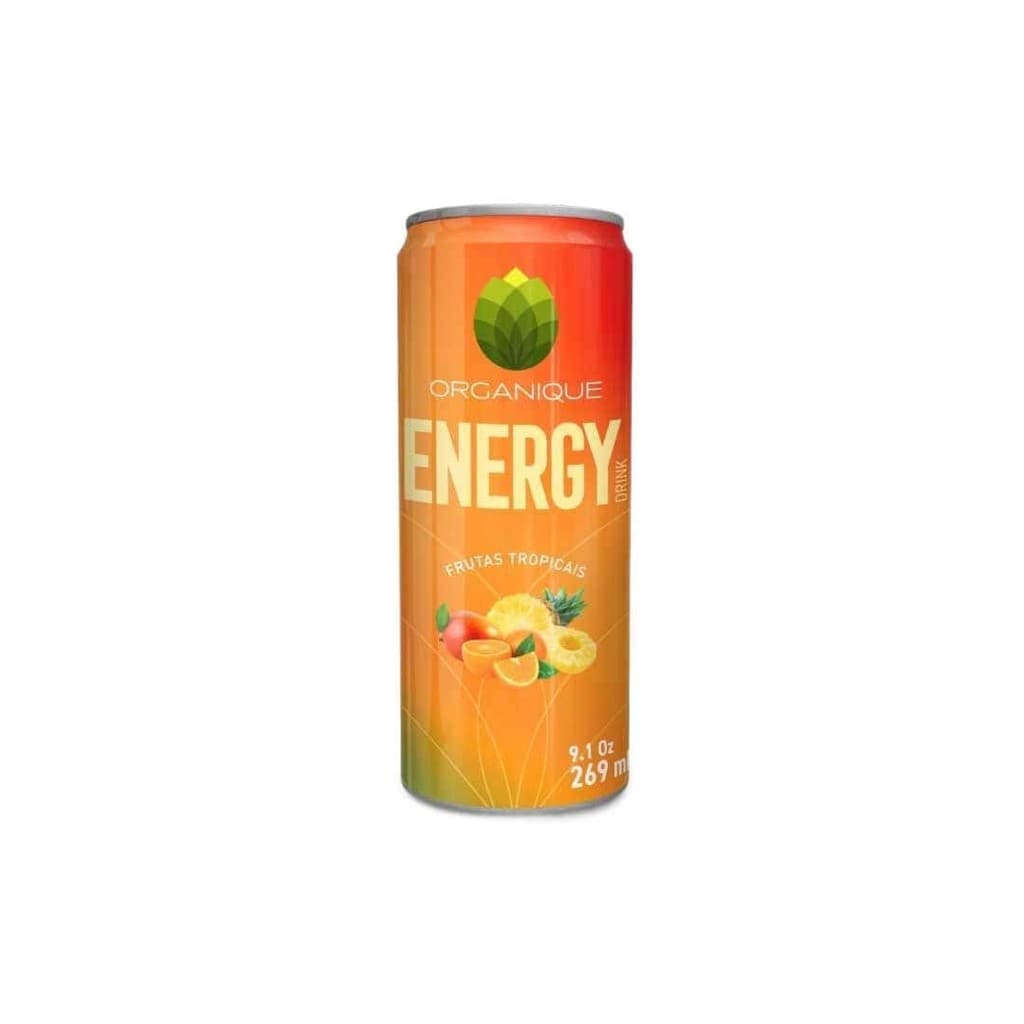 Energético Organique Energy Drink Sabor Frutas Tropicais 269ml