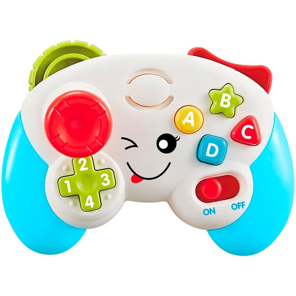 Controle Videogame Infantil For Kids Com Joystick Botões E Sons Para Desenvolvimento