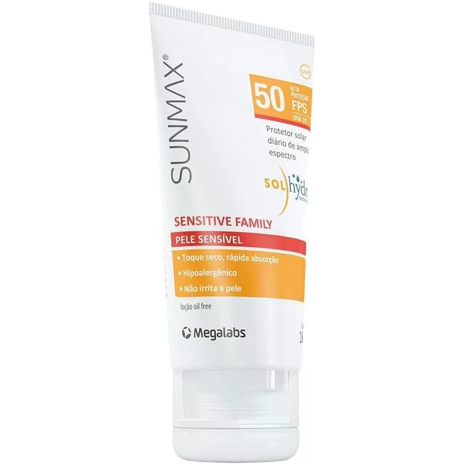 Sunmax Sensitive Family FPS50 - Protetor Solar 160ml