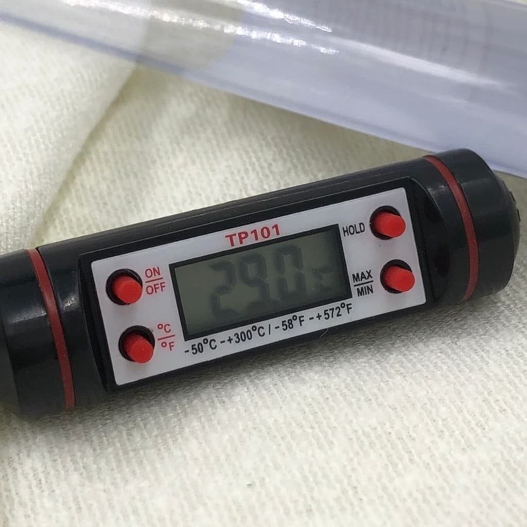 Oferta Termômetro Digital Culinário Tipo Espeto Alimentos Cozinha Mede de 50ºC a 300ºC CLINK