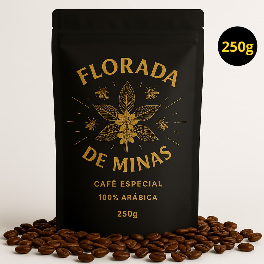 Café Especial em Grãos 250g Torrado - 100% Arábica | Arara e Mundo Novo