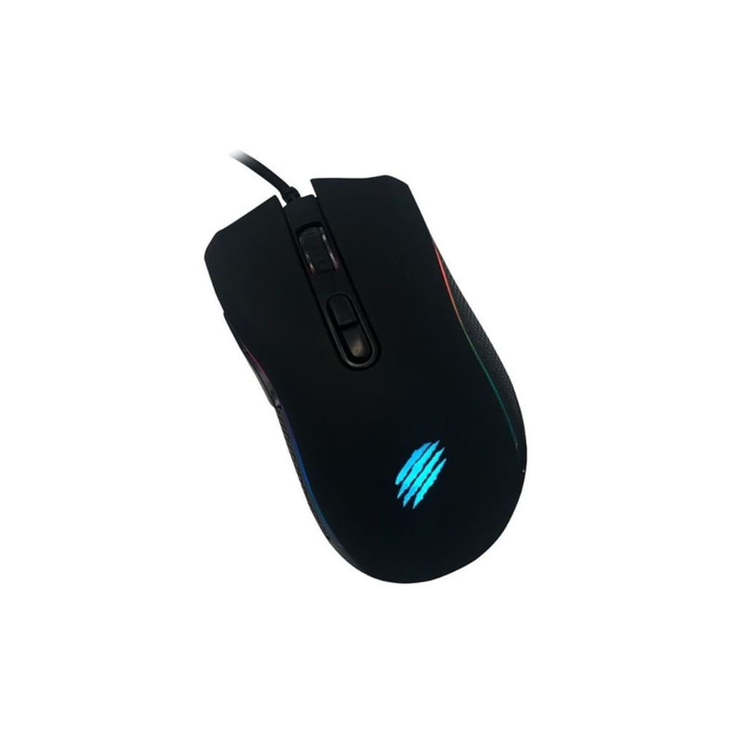 Mouse Gamer Oexgame Onix MS324 com 7 Botões RGB LED 6400 DPI Alta Performance USB para PC e Notebook