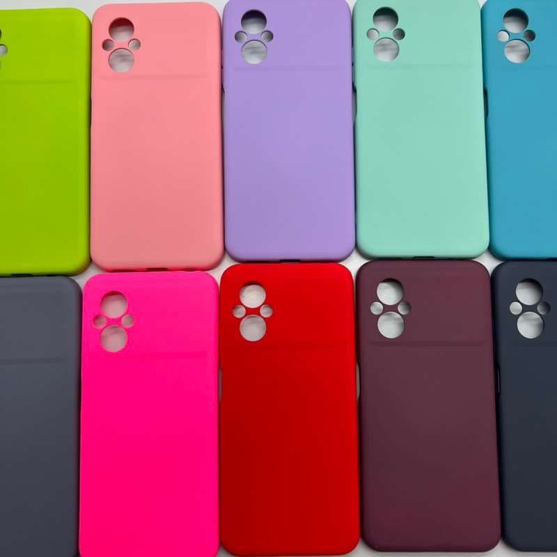 Capa Capinha de Celular - Poco M5 4G - Xiaomi Silicone Aveludado Capinha Case