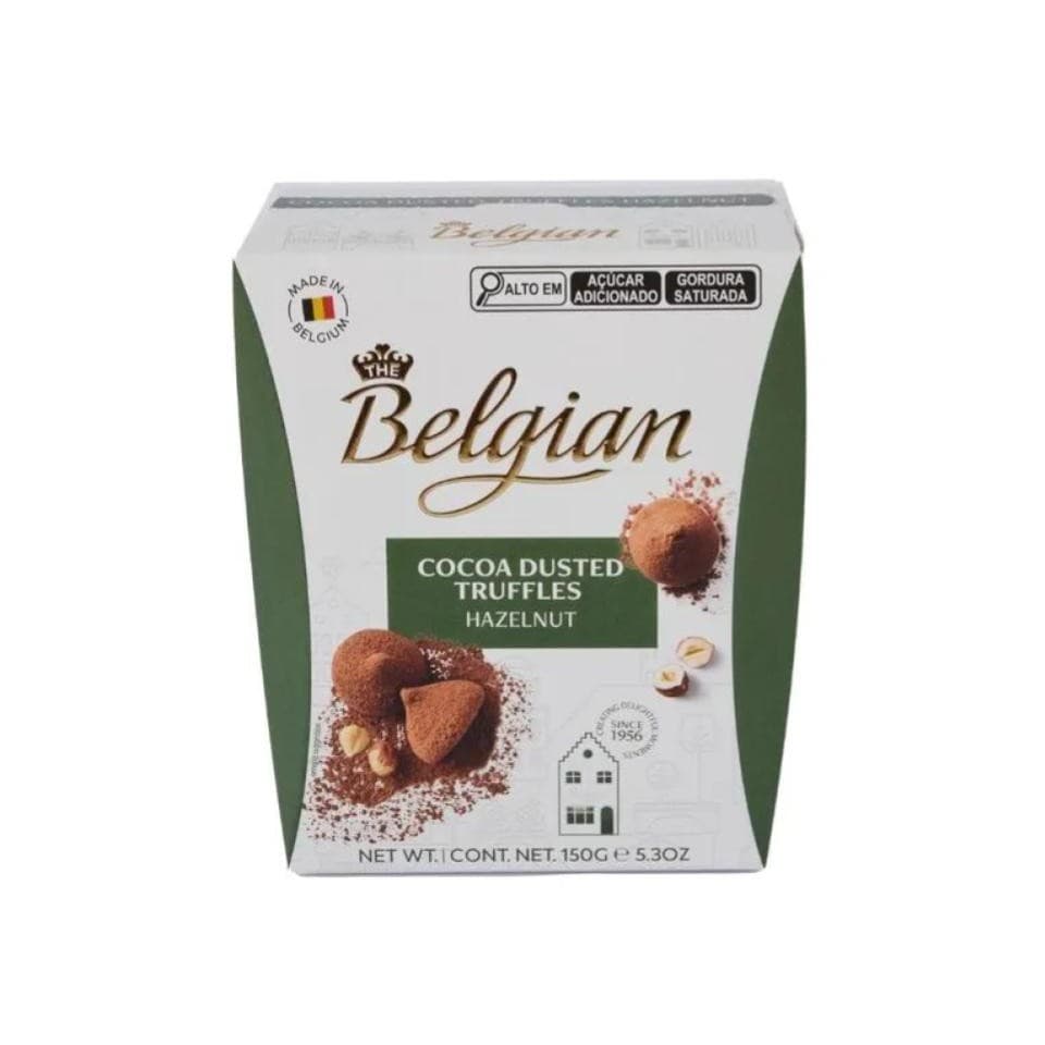 Trufa Belgian Cocoa Dusted Truffes Hazelnut 150g - Importado