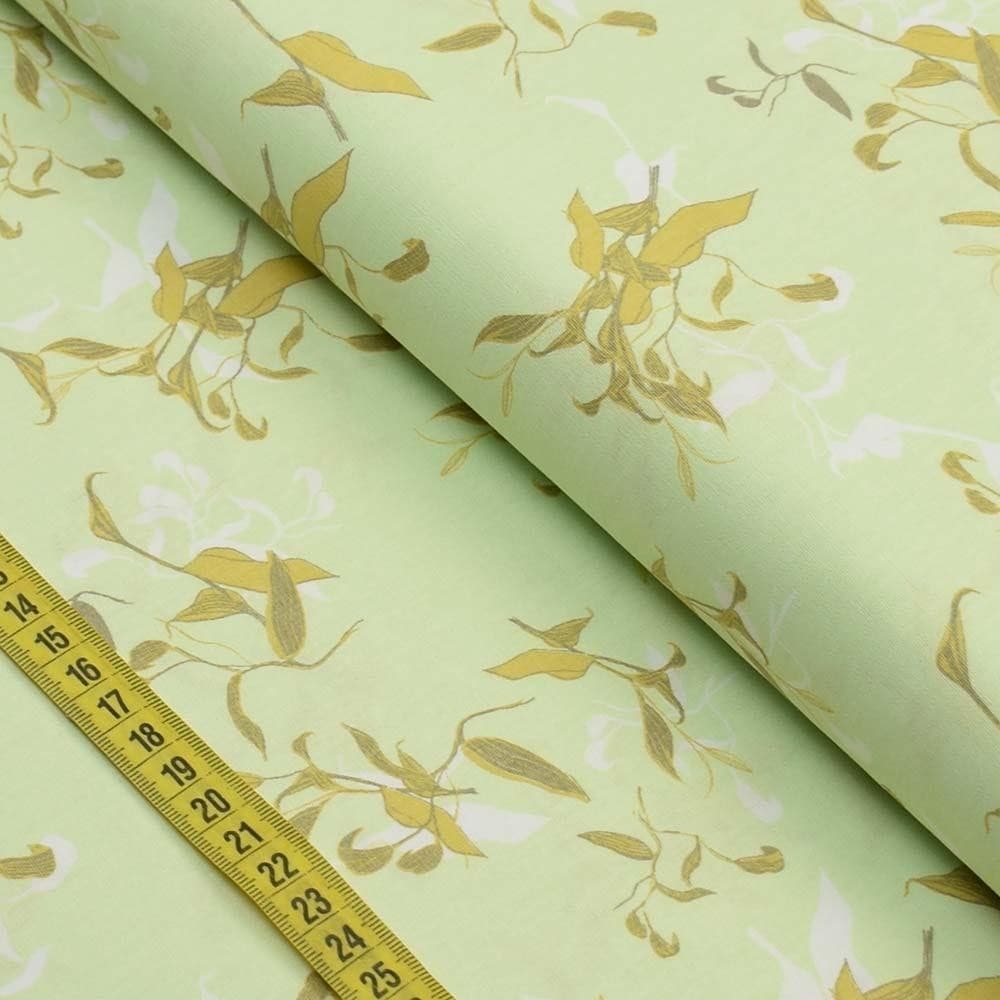 Tecido Estampado para Patchwork - Lírios Cor 2541 (0,50x1,50)