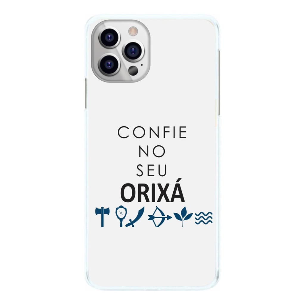 Capinha Confie no Seu Orixá Capa de Celular