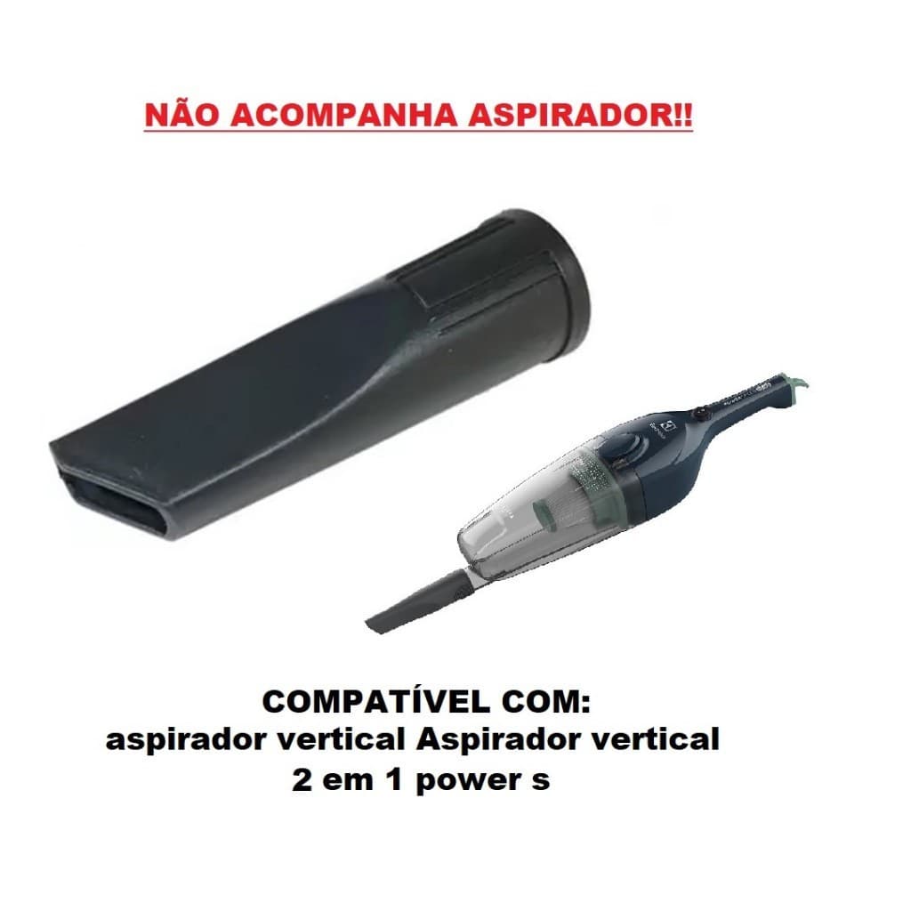 Bico Aspirador de Pó bocal fresta canto 15cm Aspirador vertical 2 em 1 power speed 1450w 1,6L