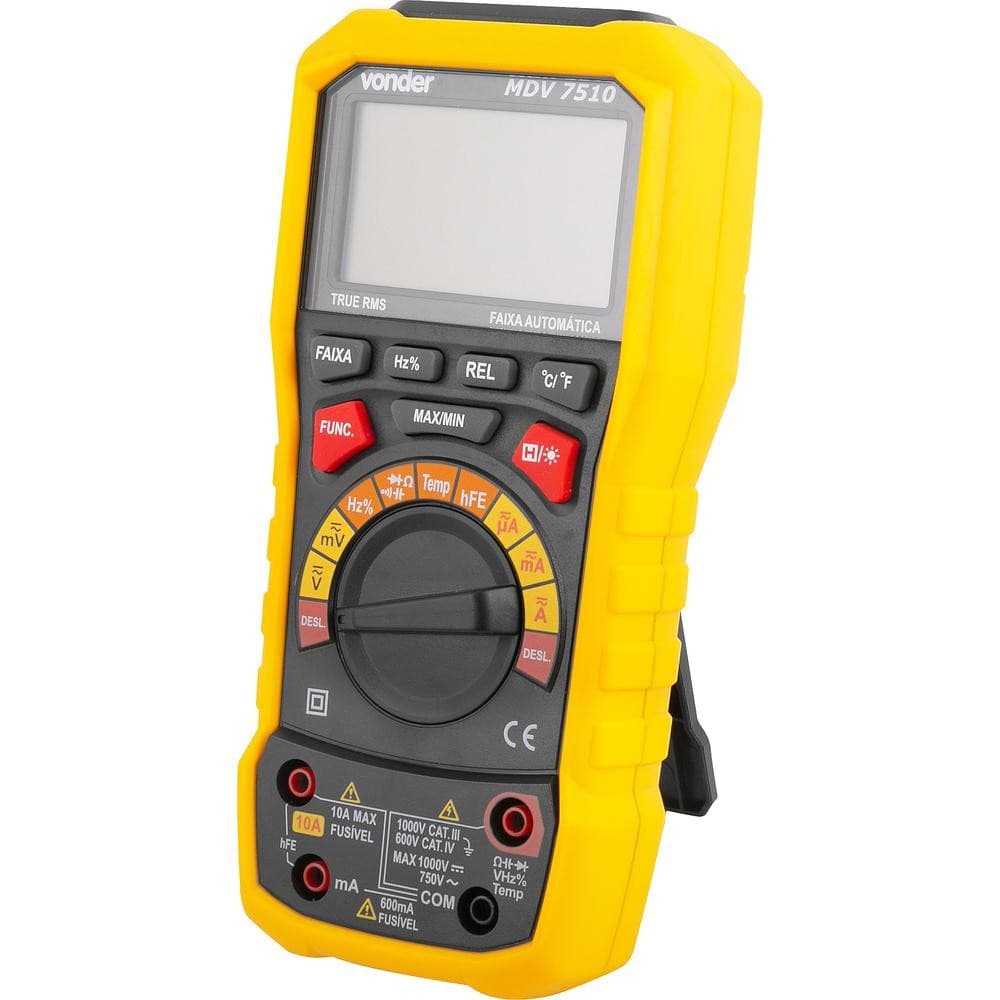 Multimetro Digital True-Rms Mdv7510 Vonder