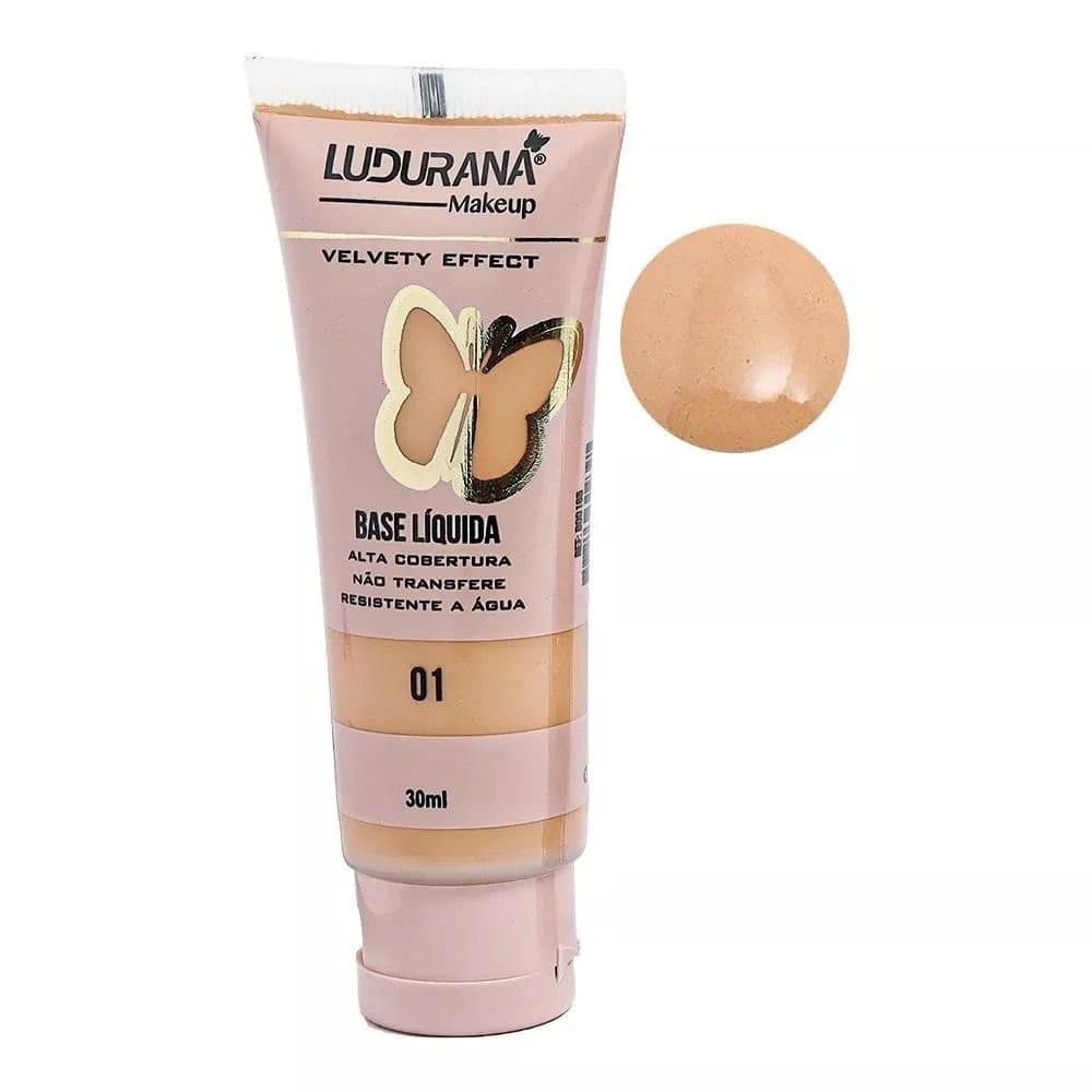 Base Liquida Ludurana Velvety Effect B00165 - Cor 01