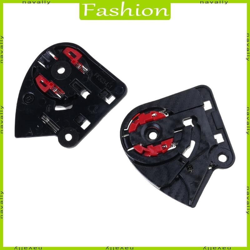 nava Capacete Viseiras Escudo Base Placa Conjunto Para FF801 FF323 FF390 FF397 Motocicletas Peças Reparo P
