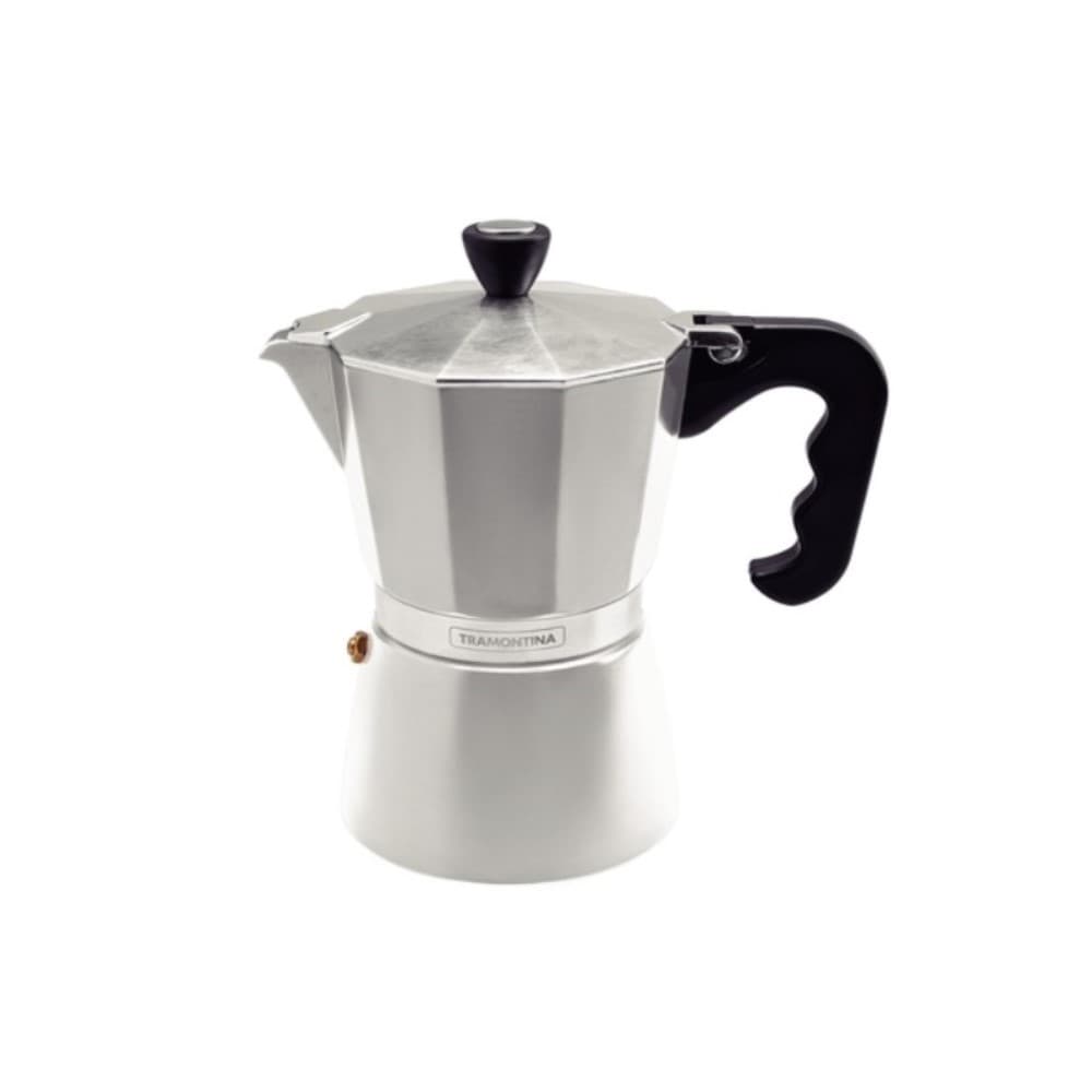Cafeteira Expresso Italiana 320 ml em Alumínio com Cabo em Nylon Tramontina 61768/010
