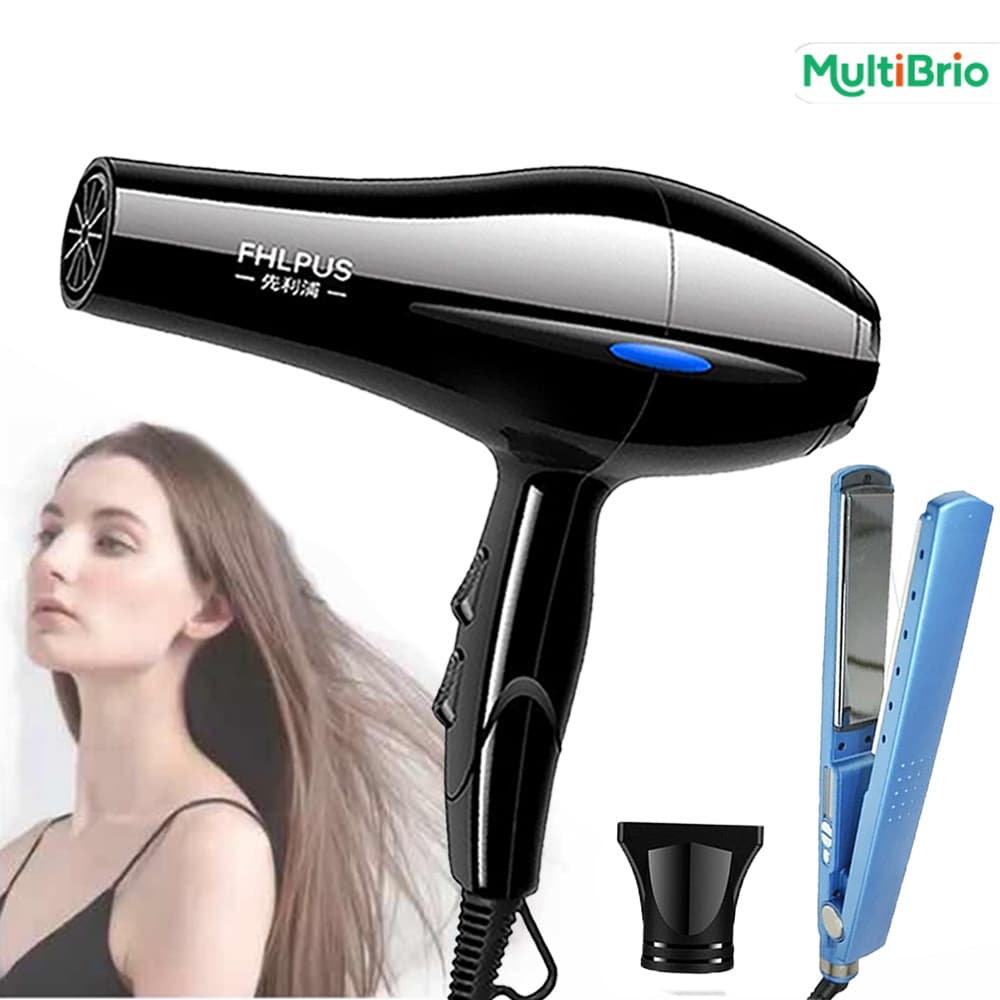 Kit Chapinha e Secador de Cabelo Bivolt - Nano Titanium 3200W Profissional para Uso Diário