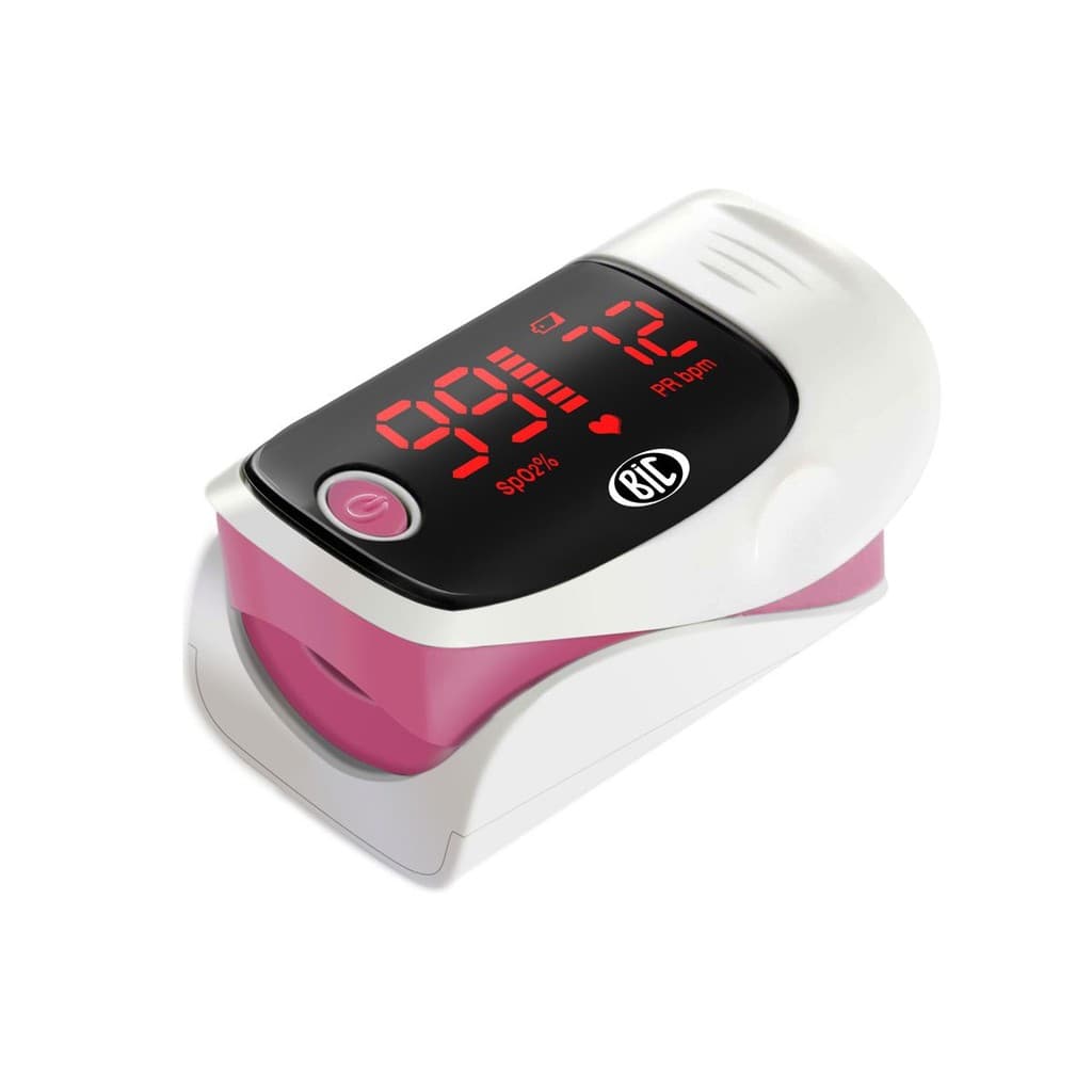 Oxímetro De Pulso Para Dedo Bic Yk-80a Rosa