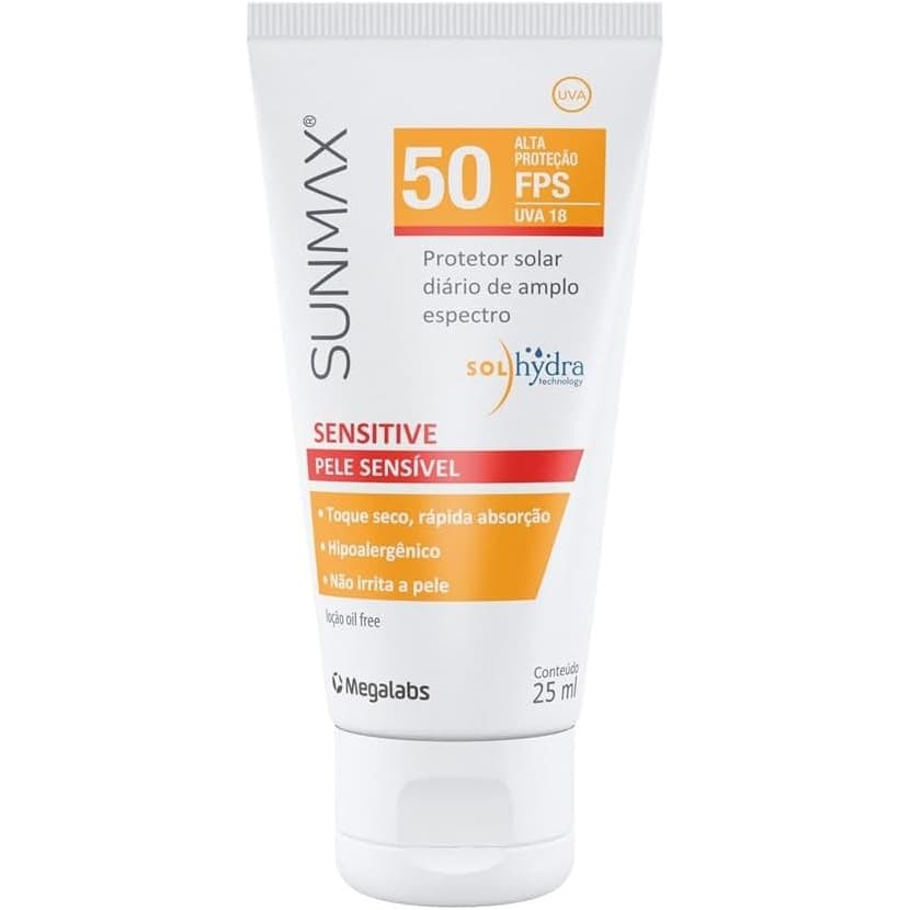 Protetor Solar Sunmax - Sensitive FPS50 25ml