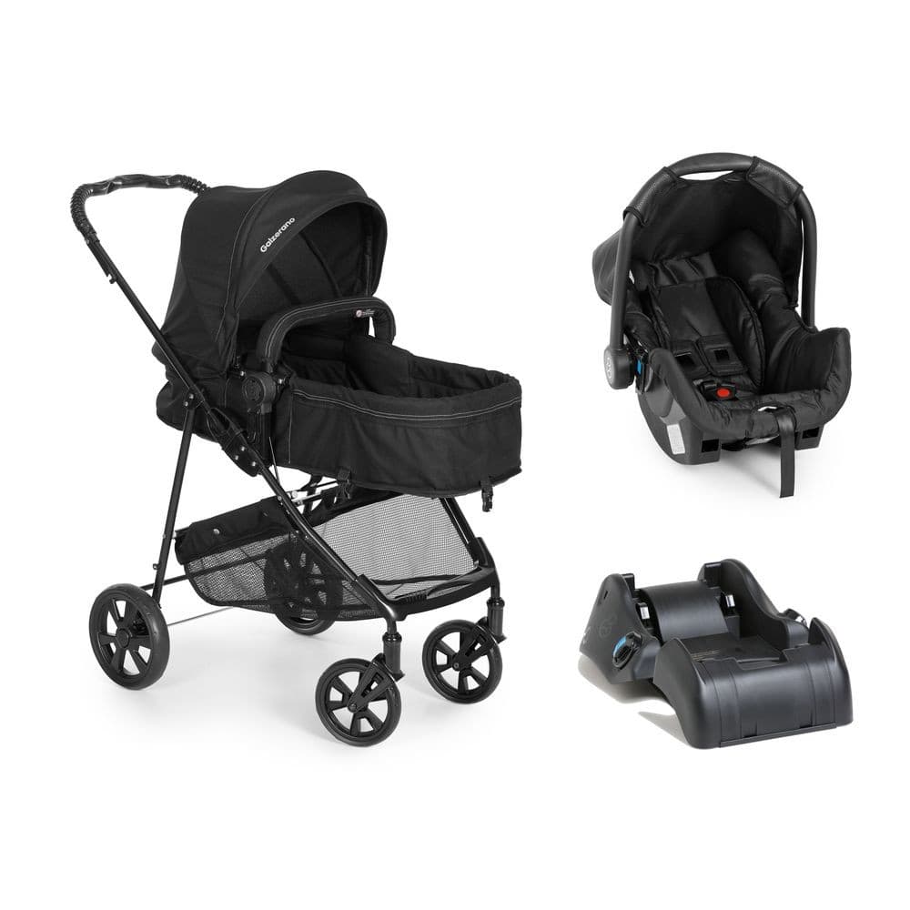 Travel System Galzerano Napoli Trio com Base para Carro