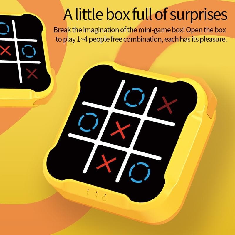 Quebra-Cabeça Criativo Tic Tac Toe Jogo De Família Infantil Tabuleiro De Xadrez Melhorando A Memória E Atenção