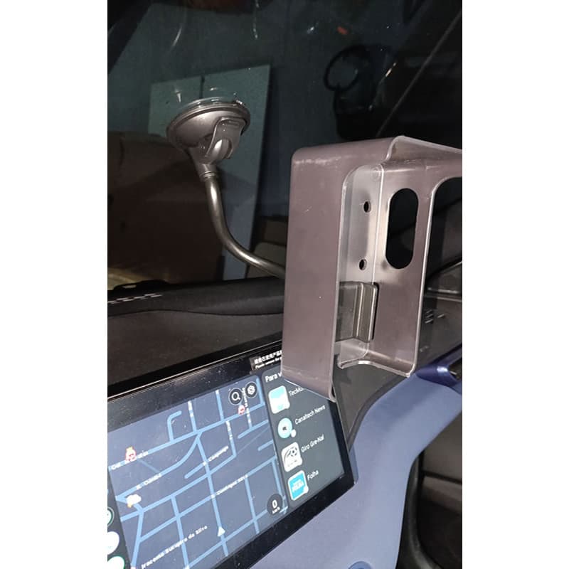Suporte Protetor Solar P/ Celular Painel Para Uber 99 taxi lala move anti furto painel carro