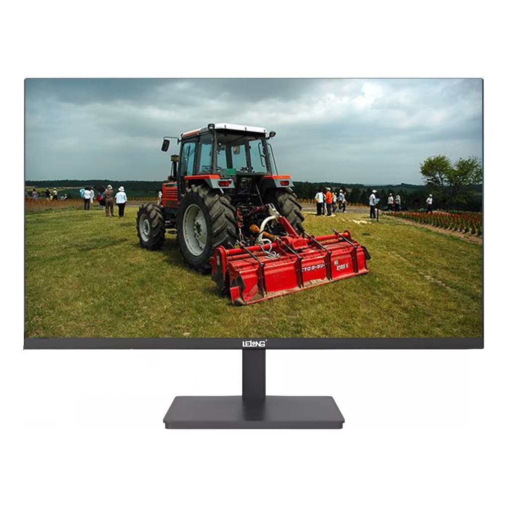 Monitor Lelong 24 Polegadas Hd Led Tela Fina Gamer Trabalho Cor Preto